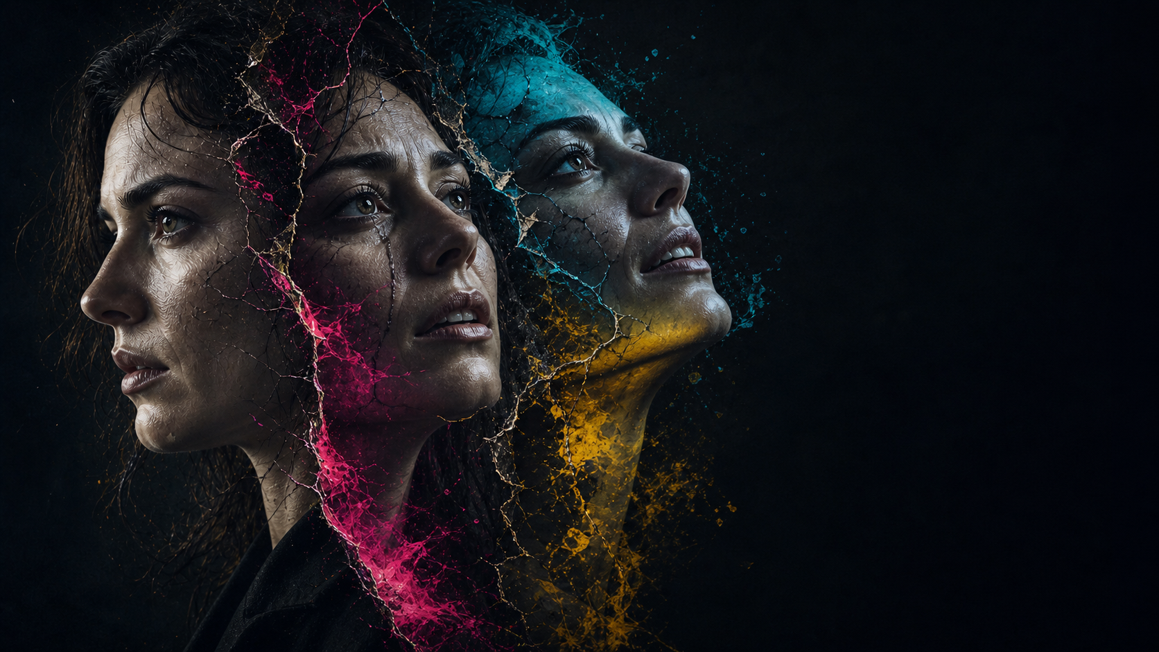 Three fractured versions of Jordan dissolving into dream matter
